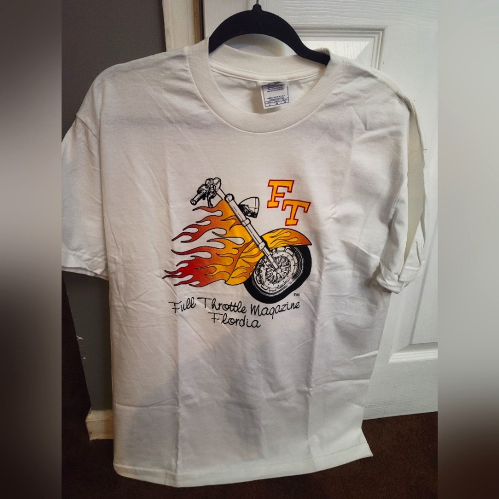Large 90's Biker t shirt